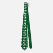 Real Estate Green Agency Branded Neck Tie ネクタイ (正面)