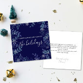 Real estate Happy holidays Christmas greeting  カード