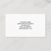 Real Estate | House Keys Handed | Real Estate 名刺 (裏面)