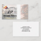 Real Estate | House Keys Handed | Real Estate 名刺 (正面/裏面)