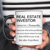 Real Estate Investor Definition マグカップ
