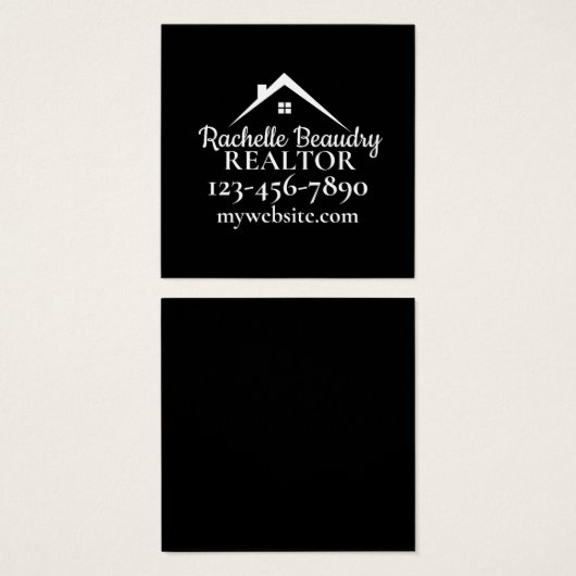 Real Estate Marketing Custom Realtor (正面&裏面)