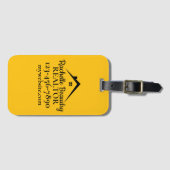 Real Estate Marketing Custom Realtor ラゲッジタグ (正面横)