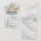 Real Estate Modern Logo | Properties 名刺 (正面/裏面)