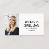 Real Estate Mortgage Agent Property Photo Collage  名刺 (正面)