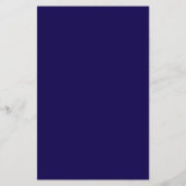 Real Estate Navy Blue House Logo Modern Realtor チラシ (裏面)