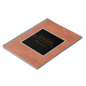 Real Estate Notebook | Brownstone ノートブック (左側)