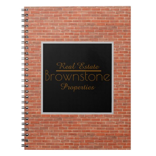 Real Estate Notebook | Brownstone ノートブック (正面)