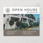 Real Estate Open House Invite チラシ (正面)