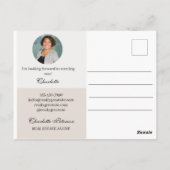 Real Estate Open House Marketing ポストカード (裏面)