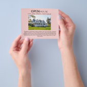 Real Estate Open House Targeting Postcards & Flyer チラシ (手)