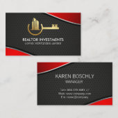 Real Estate Property Key | Developer | Contractor 名刺 (正面/裏面)