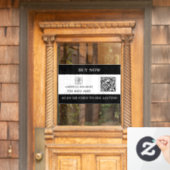 Real Estate QR | For Sale Listing Logo Display ウィンドウサイン (ホームデコレーション)