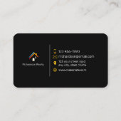 Real Estate / Realtor 名刺 (裏面)