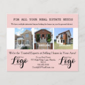 Real Estate School District Targeting Postcards チラシ (正面)
