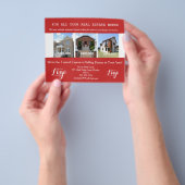 Real Estate School District Targeting Postcards チラシ (手)