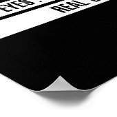 Real Eyes Realize Real Lies Saying  ポスター (角)