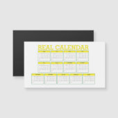 real fixed calendar (正面/裏面)