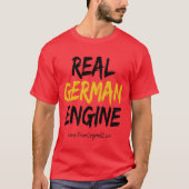 Real German Engine - World Tour Tシャツ (正面)