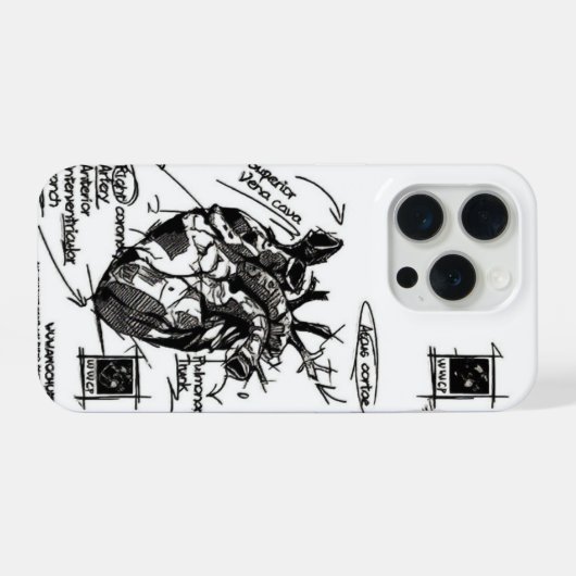  Real Heart iPhone Case 🤍 | Soft & Elegant iPhoneケース (裏面横)