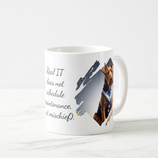 Real IT コーヒーマグカップ (正面右)