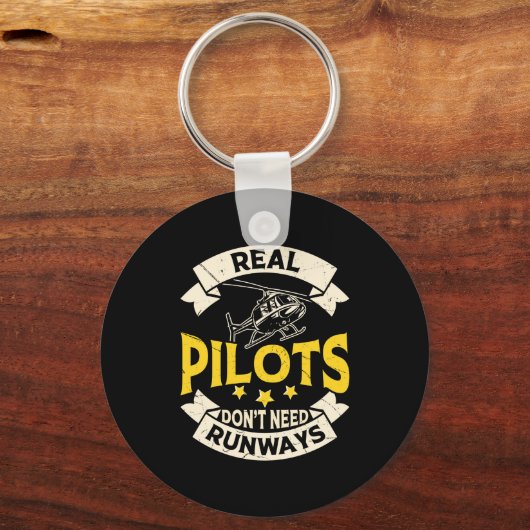 Real Lots Dont Need Runways Long Sleeve  キーホルダー (正面)