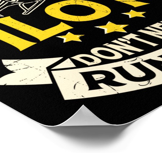 Real Lots Dont Need Runways Long Sleeve  ポスター (角)