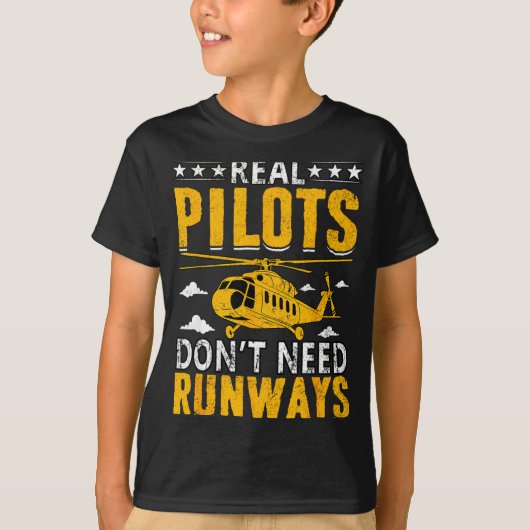 Real Lots Don't Need Runways  Tシャツ (正面)