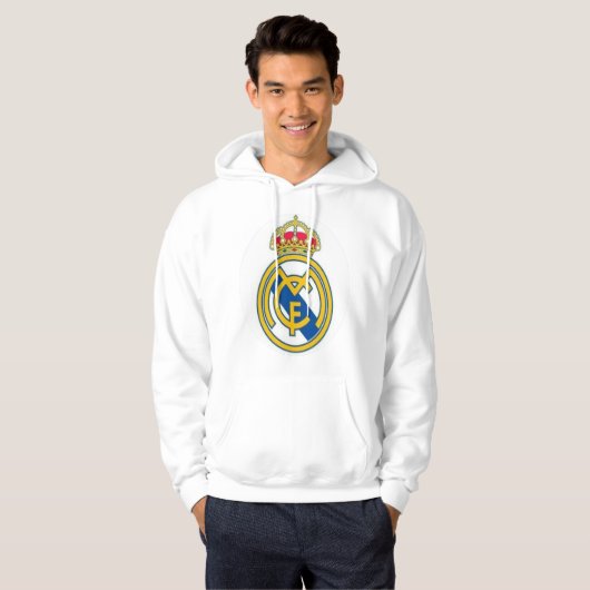 Real Madrid Champions Hoodie – Stylish Fan Gear パーカ (正面フル)