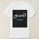 Real Madrid fan merch Tシャツ (デザイン正面)