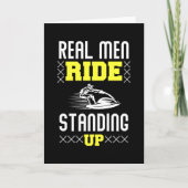 Real Man Ride Standing Up - Jet Ski カード (正面)