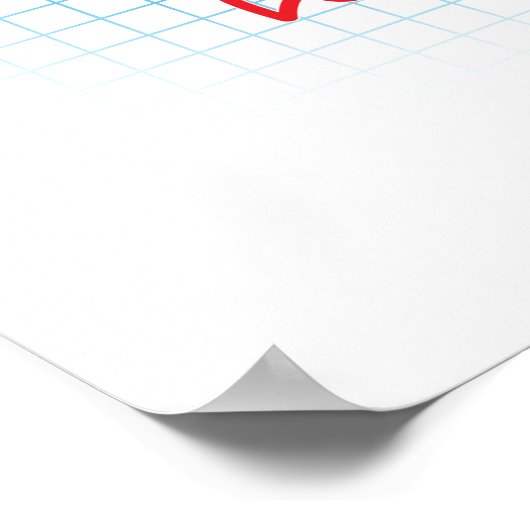 Real Mathematicians Have Curves | Funny Math ポスター (角)