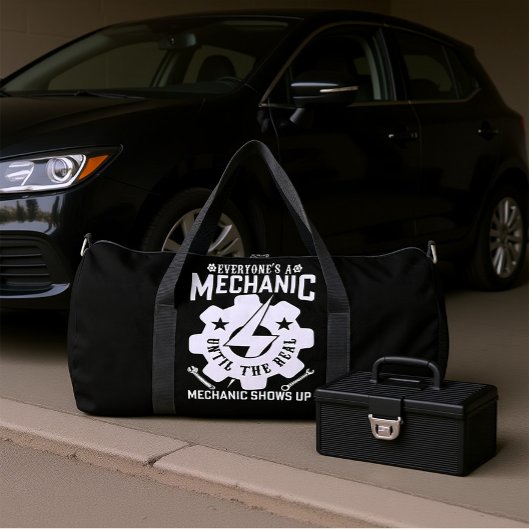 Real Mechanic Shows Up ダッフルバッグ