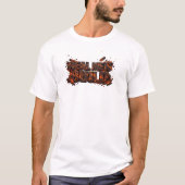 Real Men Build Lava Fire Carpenter Tシャツ (正面)
