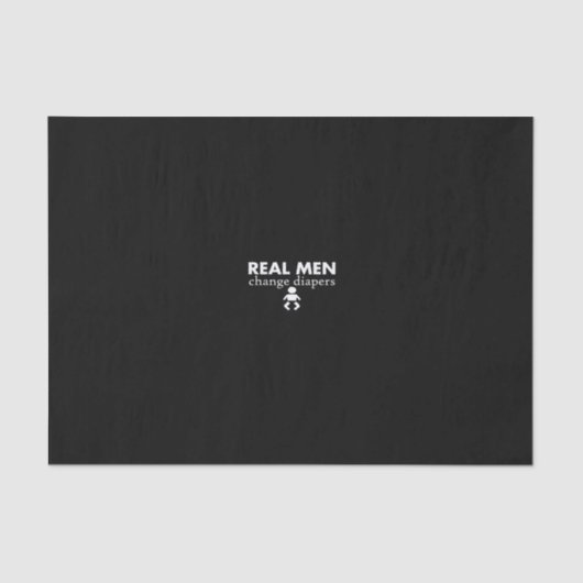 real men change diapers 薄葉紙 (正面)