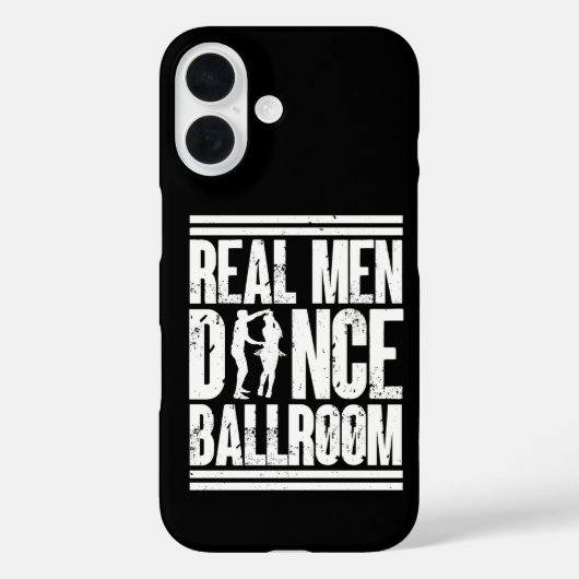 Real Men Dance Ballroom - Gift Ballroom Dancers Case-Mate iPhoneケース (裏面)