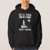 Real Men Do Night Fishing パーカ (正面)