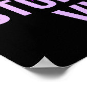 Real Men Don't Hit Stop Domestic Violence ポスター (角)