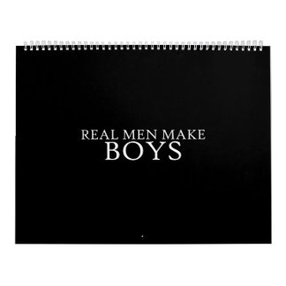 real men make boys カレンダー