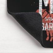 Real Men Smell Like Byrbecue Smoked Meat Men Gift  マウスパッド (コーナー)