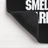 Real Men Smell Like Byrbeque Grilling Bbq Dad Fath マウスパッド (コーナー)