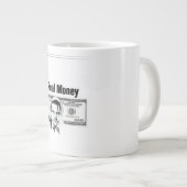 Real money ジャンボコーヒーマグカップ (正面右)