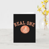 Real One Penny Rip, Funny Coin Memorial,cent Retir カード (黄色い花)