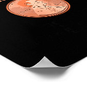 Real One Penny Rip, Funny Coin Memorial,cent Retir ポスター (角)