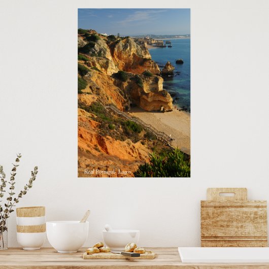 Real Portugal- Lagos ポスター (キッチン)