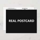 Real Postcard Generic Postcard Boring Postcard ポストカード (正面/裏面)