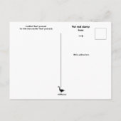 Real Postcard Generic Postcard Boring Postcard ポストカード (裏面)