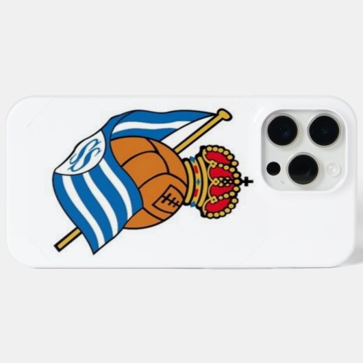 Real Sociedad iPhone Custom Case Case-Mate iPhoneケース (裏面 (横))