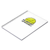 Real Sports Don't use Wiffle Balls ノートブック (左側)