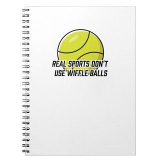 Real Sports Don't use Wiffle Balls ノートブック